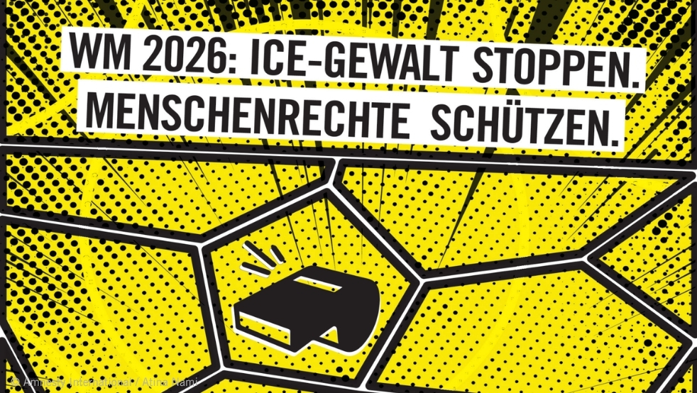 WM 2026: ICE-Gewalt stoppen. Menschenrechte schützen.